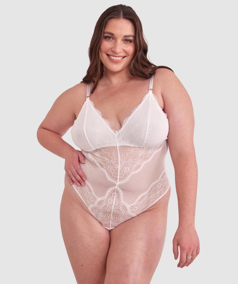 Revolve Lingerie Bodysuit - Ivory