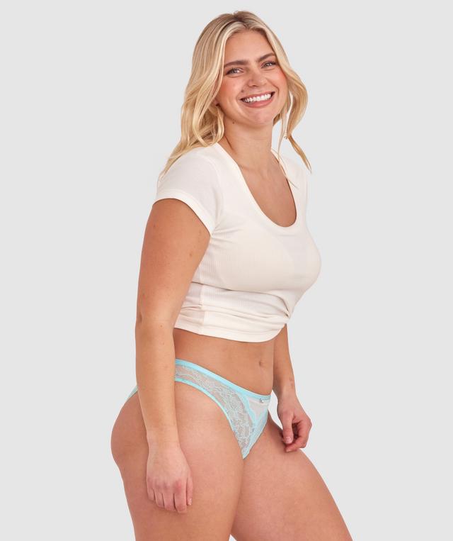 Rina Brazilian Knicker - Sky Blue