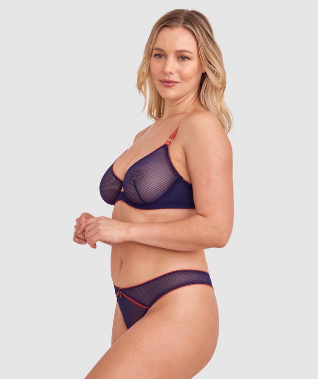 Rita Underwire Bra - Navy