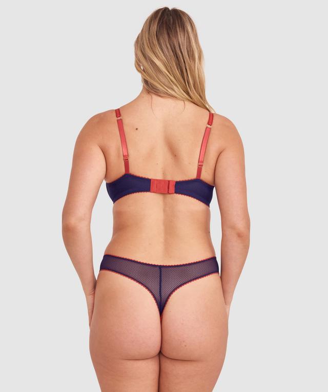 Rita Underwire Bra - Navy
