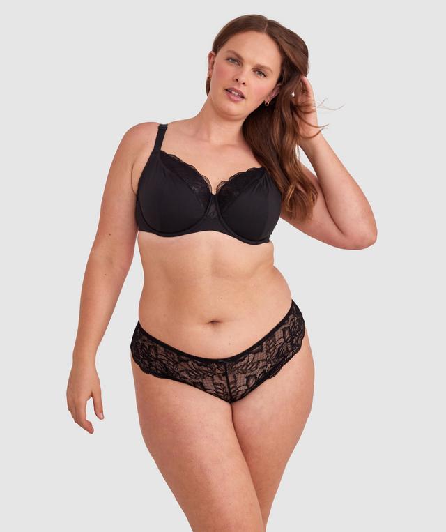 Romance Brazilian Knicker - Black