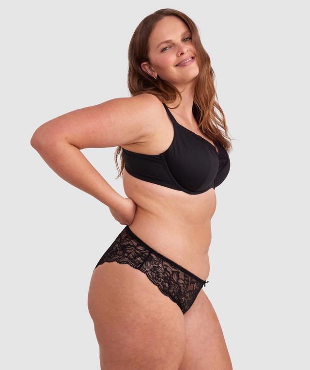 Romance Brazilian Knicker - Black