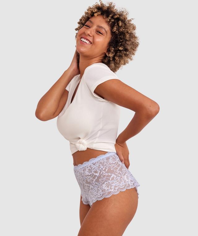 Romance Shortie - Light Blue