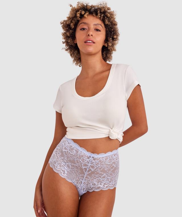 Romance Shortie - Light Blue