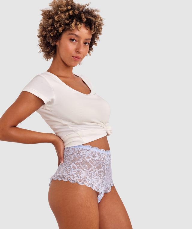 Romance Shortie - Light Blue