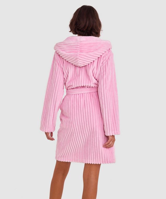 Rose Short Gown - Dusty Pink