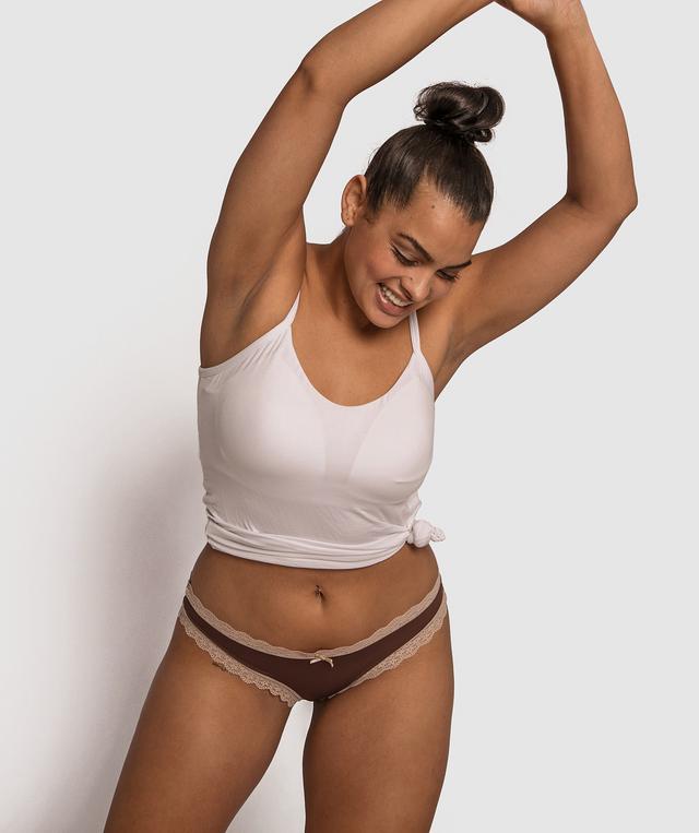 Rosy Bikini Knicker - Nude 6
