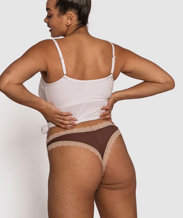 Rosy High Cut Brief - Nude 6