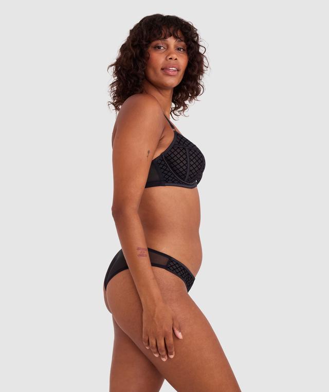 Roxy Brazilian Knicker - Black
