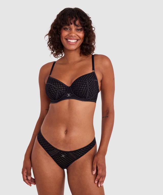 Roxy Brazilian Knicker - Black
