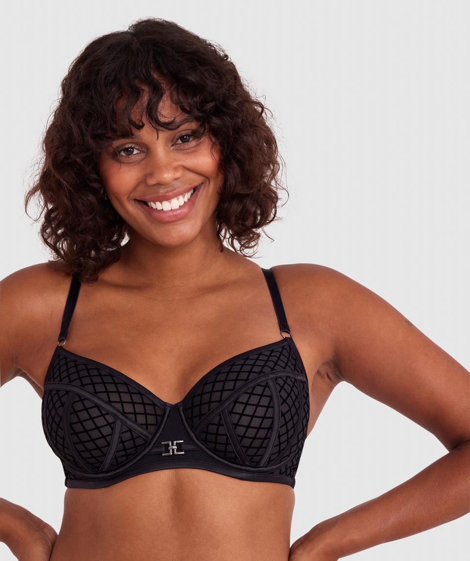 Roxy Curvy Underwire Bra - Black