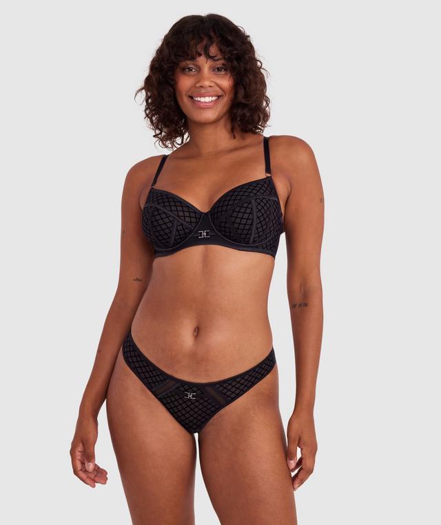 Roxy Curvy Underwire Bra - Black