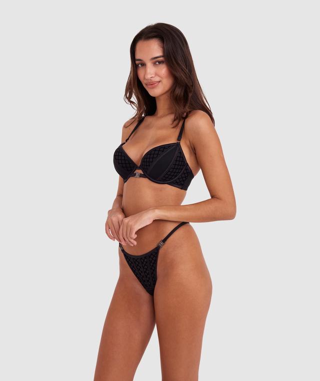 Roxy Push Up Bra - Black