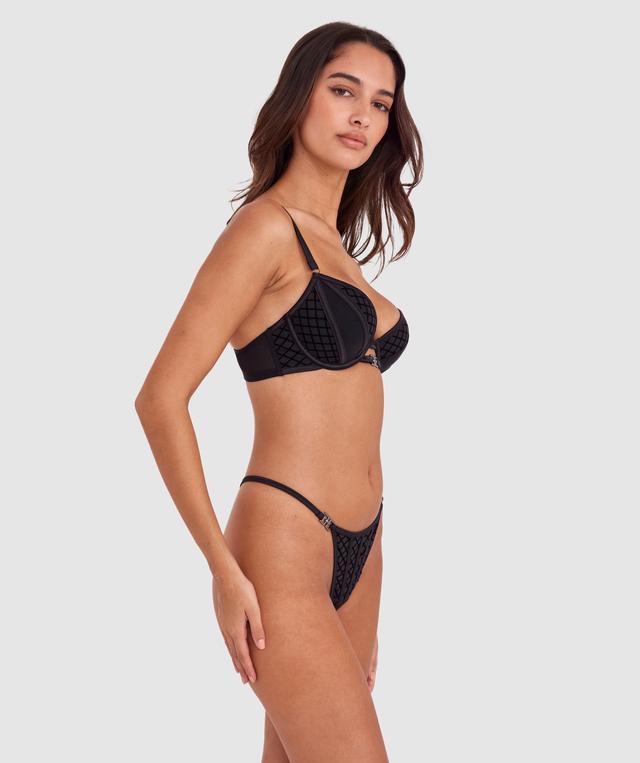 Roxy Push Up Bra - Black