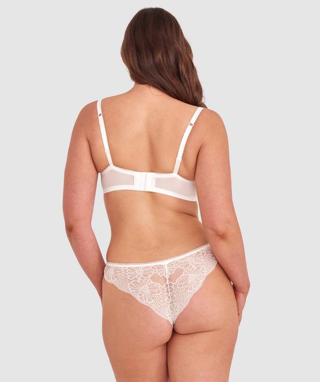 Sable Lightly Lined Bra - Ivory