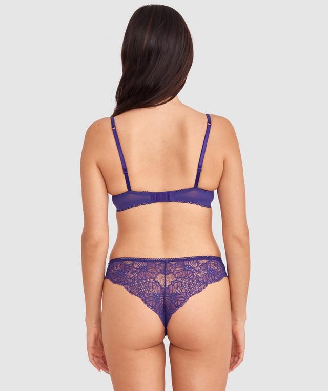 Sable Push Up Bra - Dark Purple