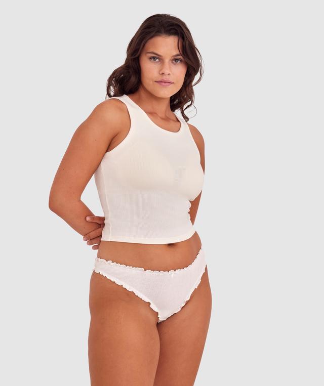 Sadie V String - Ivory