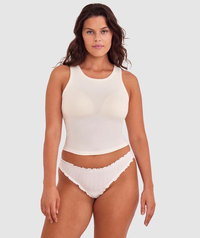 Sadie V String - Ivory