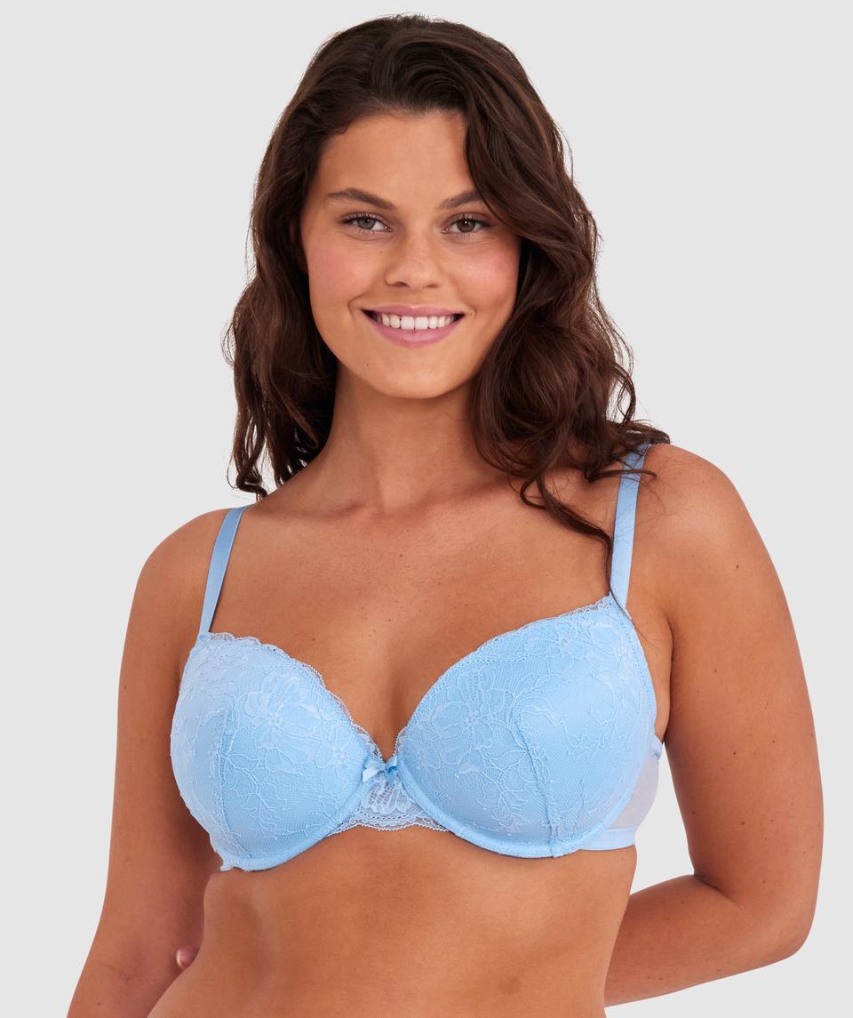 Sally Contour Bra - Sky Blue