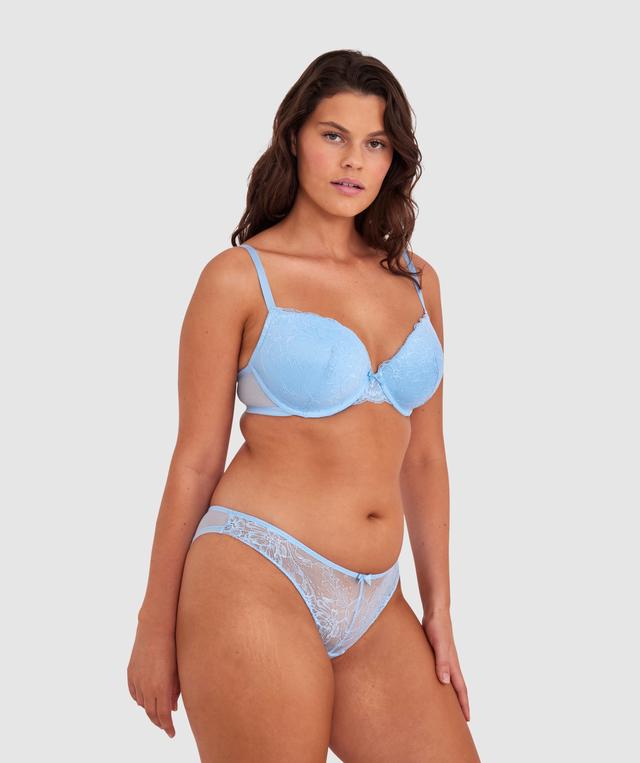 Sally Contour Bra - Sky Blue
