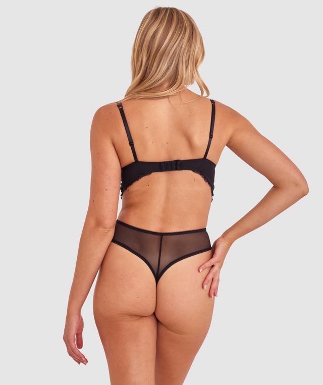 Samira Push Up Bodysuit - Black