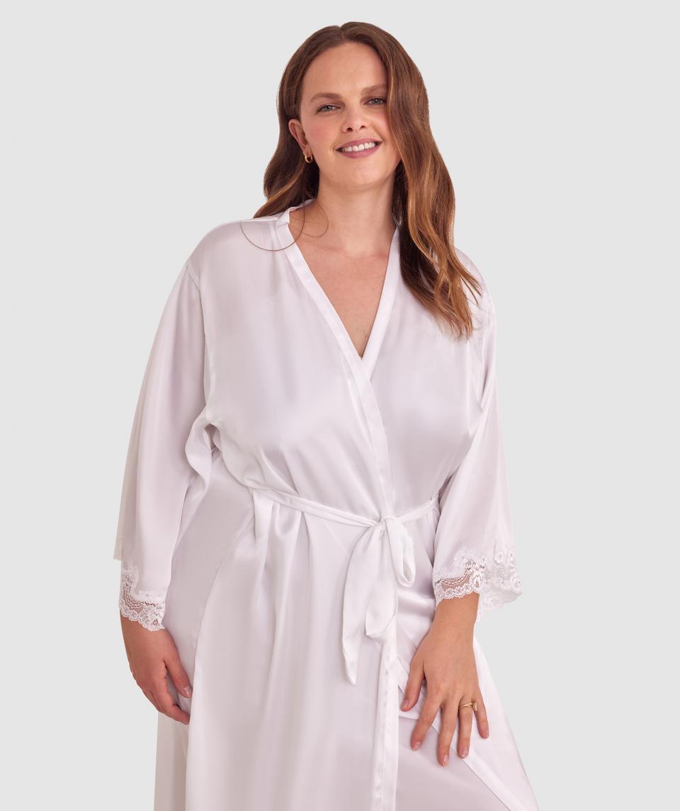 Sammy Long Wrap - Ivory