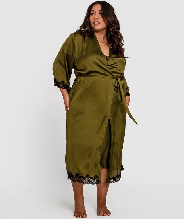 Sammy Long Wrap - Khaki