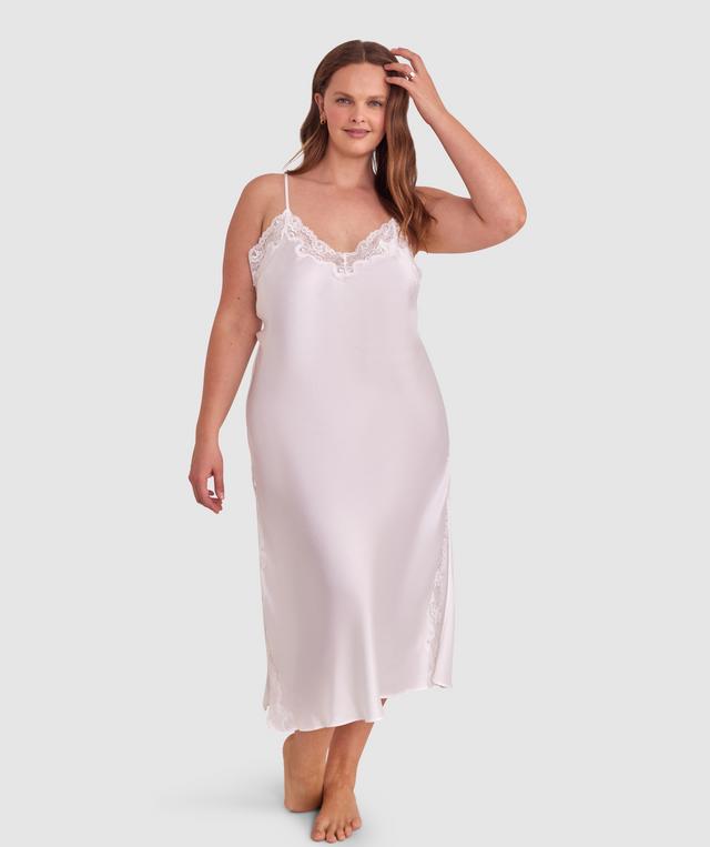 Sammy Low Back Long Slip - Ivory