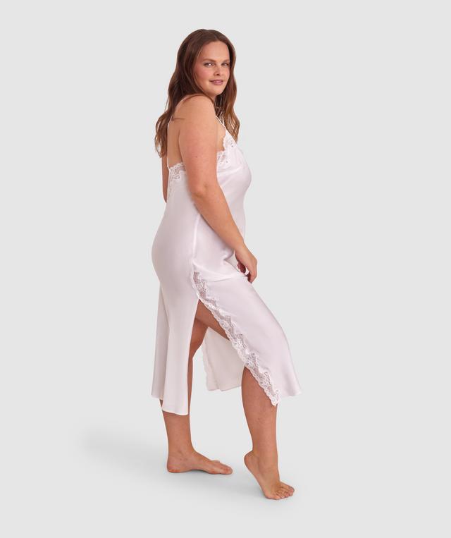 Sammy Low Back Long Slip - Ivory
