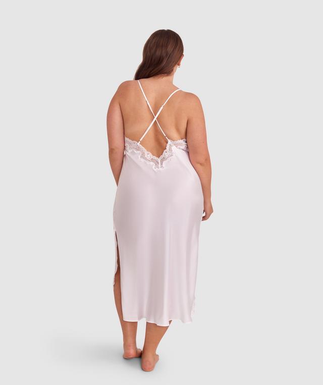 Sammy Low Back Long Slip - Ivory