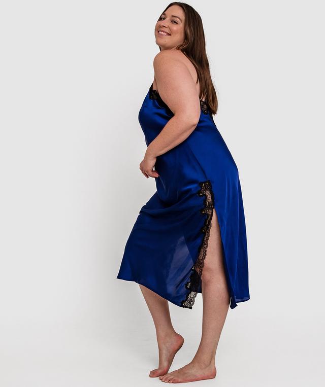 Sammy Low Back Long Slip - Navy