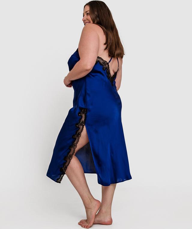 Sammy Low Back Long Slip - Navy