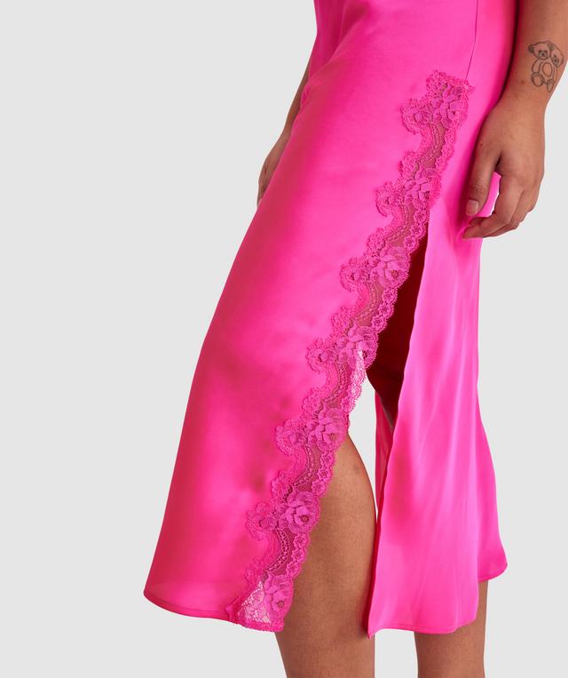 Sammy Low Back Long Slip - Pink