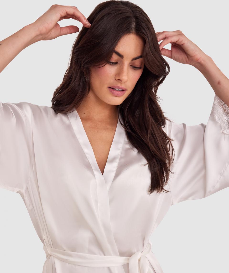 Sammy Short Wrap - Ivory