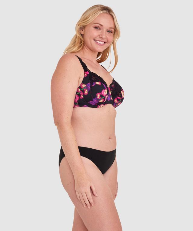 Sapphire Full Coverage Underwire Bra - Floral Print