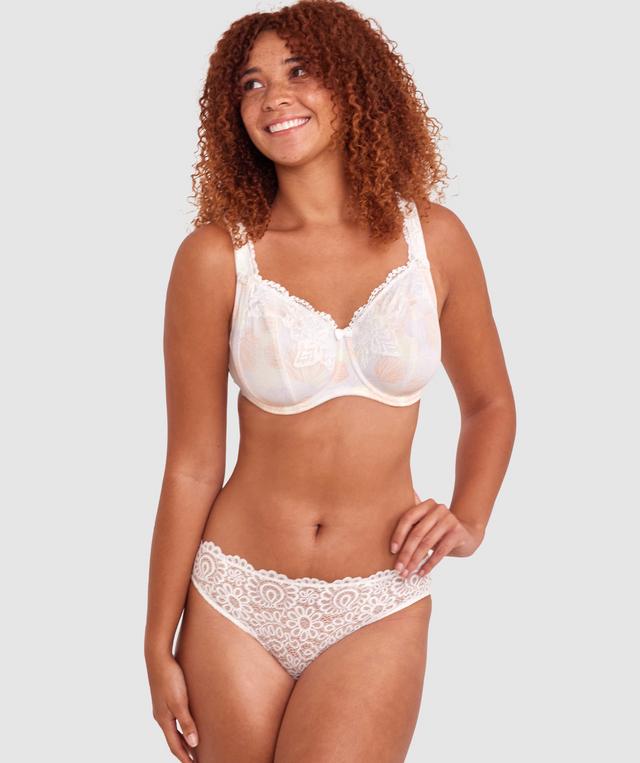 Sapphire Full Coverage Underwire Bra - Print