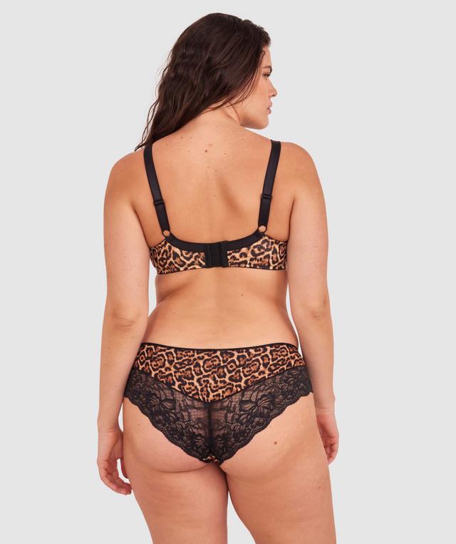 Sapphire Full Coverage Underwire Bra - Print Animal