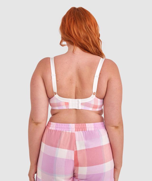 Sapphire Full Coverage Underwire Bra - Print Check