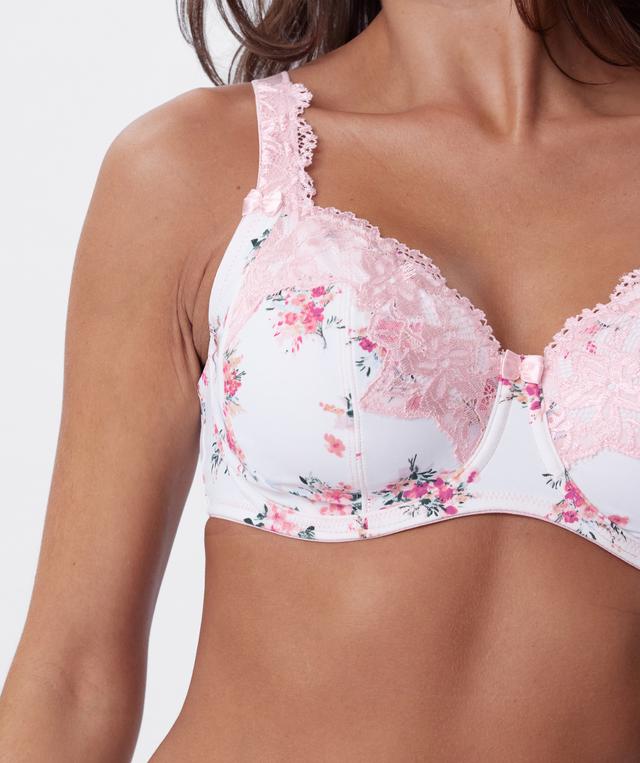 Sapphire Full Coverage Underwire Bra - Print Floral