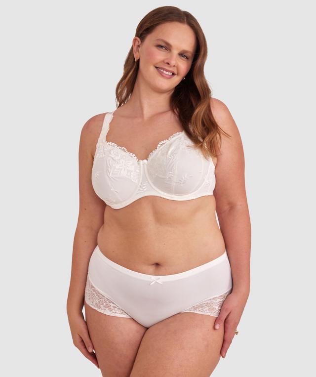 Sapphire Full Cup Bra - Ivory