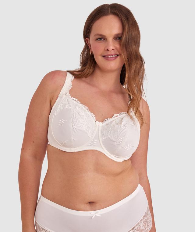 Sapphire Full Cup Bra - Ivory