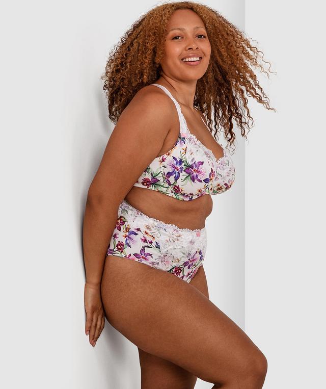 Sapphire High Waist Brief - Print Floral