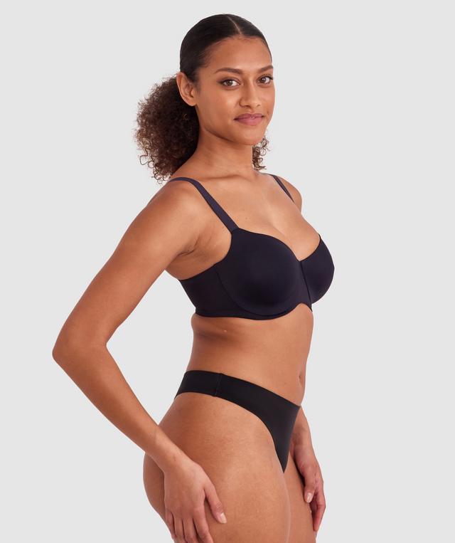 Sapphire Smooth Full Coverage Bra - Black