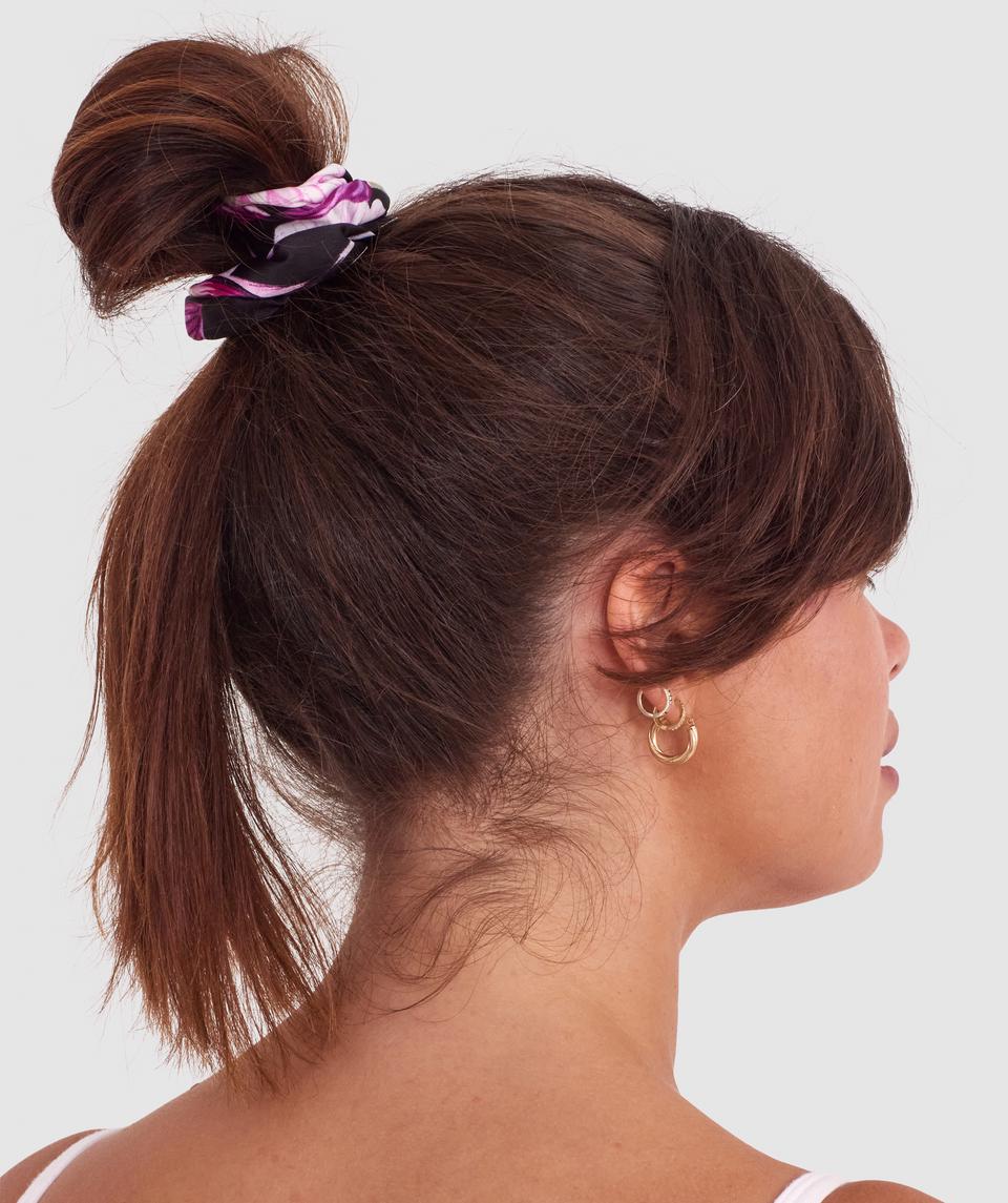 Scrunchie Orchid Bloom - Print Floral