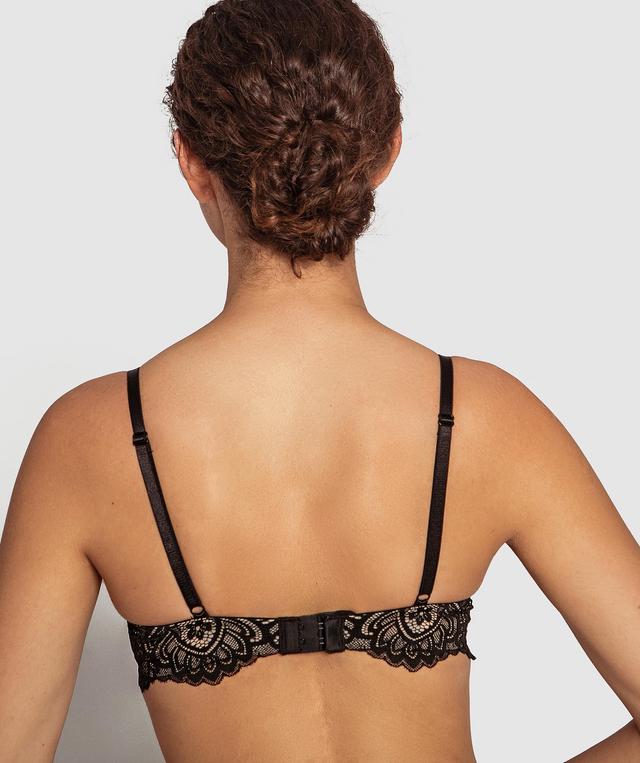 Secret Boost Push Up Bra - Black