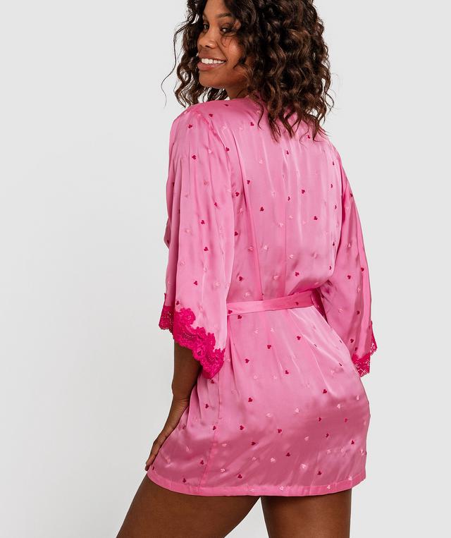 Secret Love Short Wrap - Pink