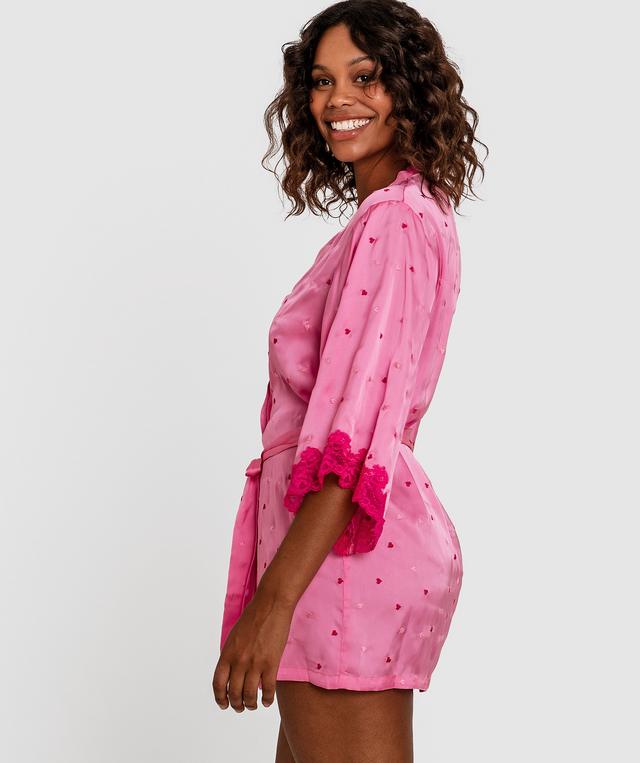 Secret Love Short Wrap - Pink