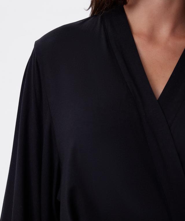 Selene Short Wrap - Black