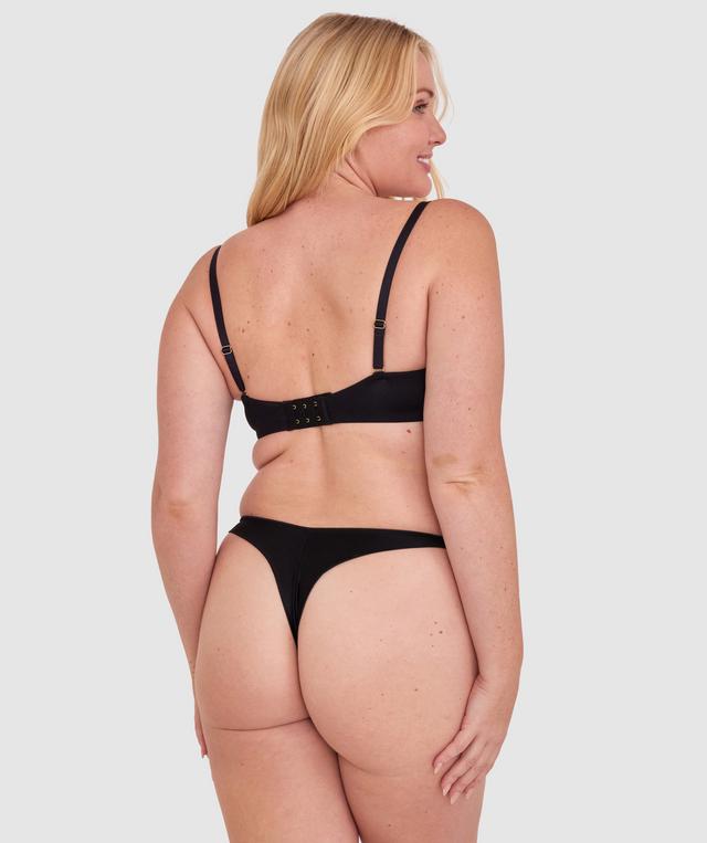Sexy Basics Lace G String - Black