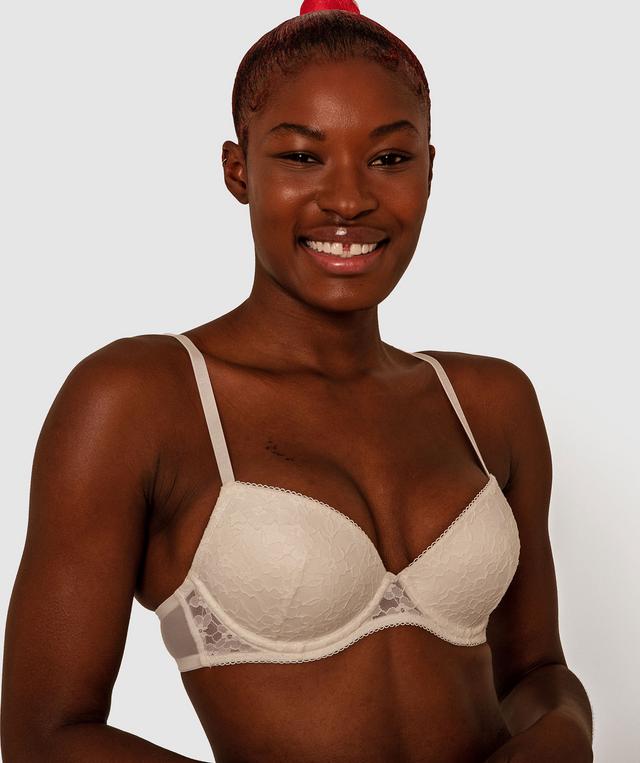 Shelly Push Up Bra - Ivory